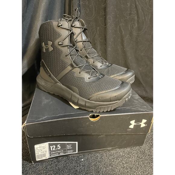 Under Armour UA Micro G Valsetz Zip Black Tactical Boot main image 5